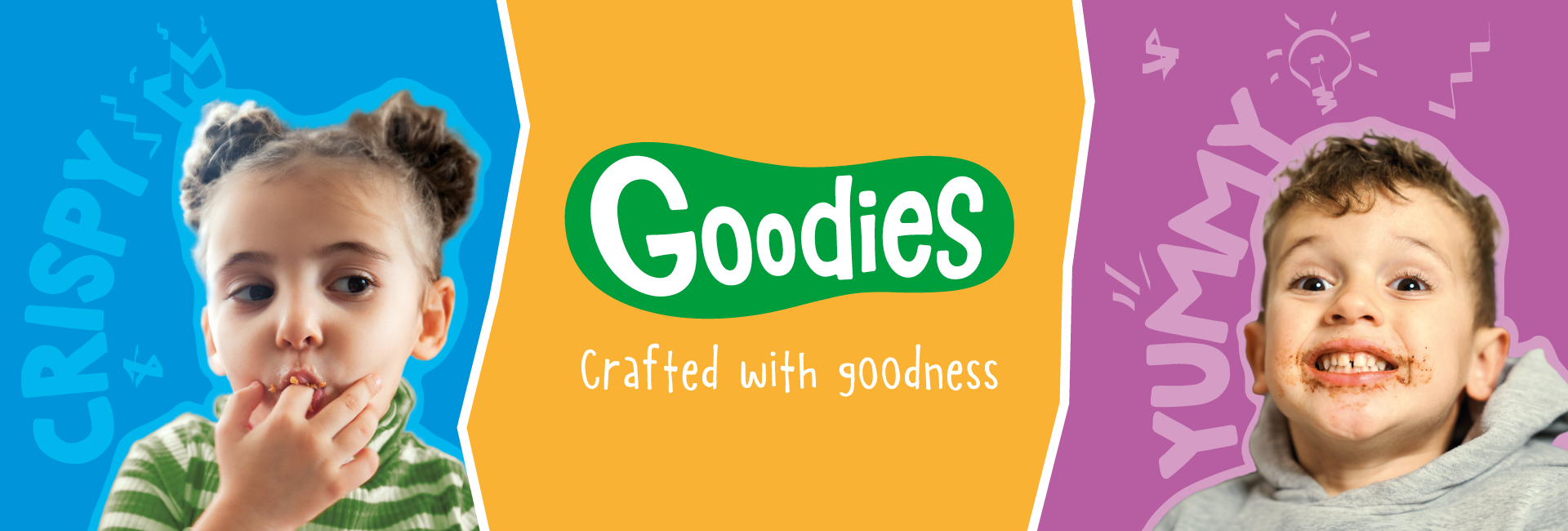 Goodies homepage header