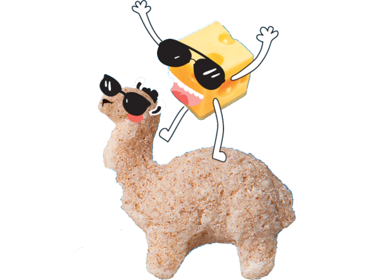 Goodies Decoration Cheese Llama