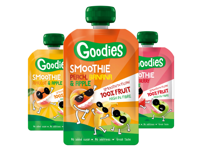 Goodies smoothies range