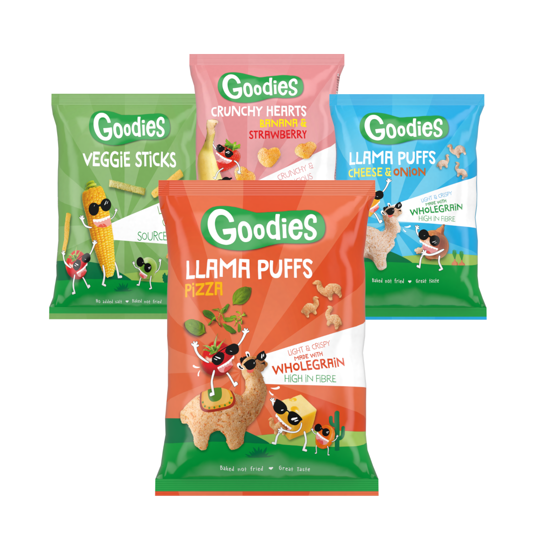 Goodies Crispy Snacks Product Range