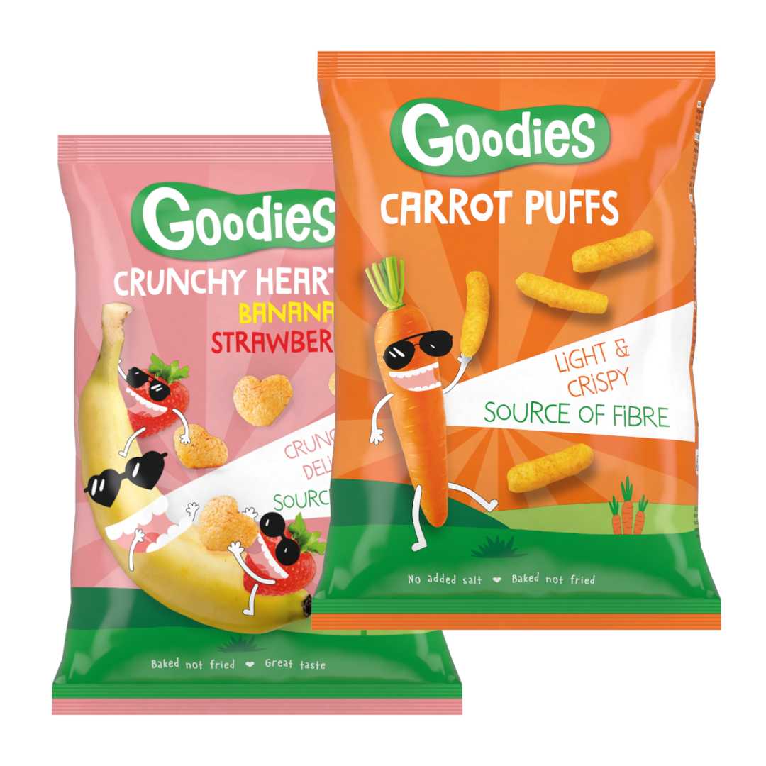 Goodies Crispy Snacks Product Range