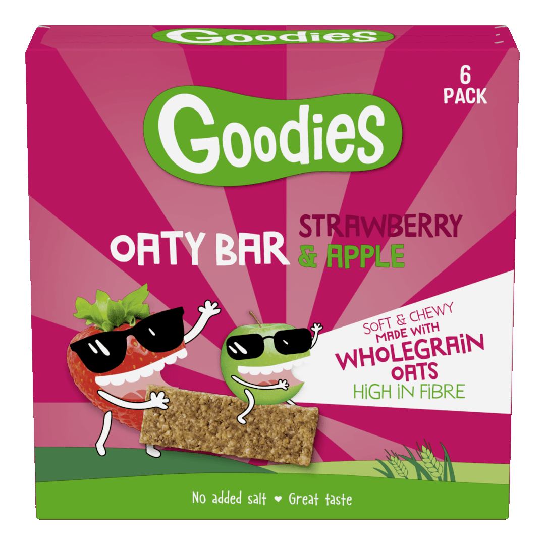 Oaty Bar Strawberry & Apple - 6 Pack