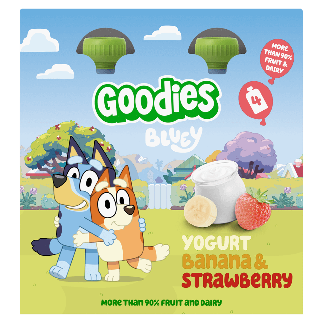 Goodies Bluey Banana Strawberry Yoghurt