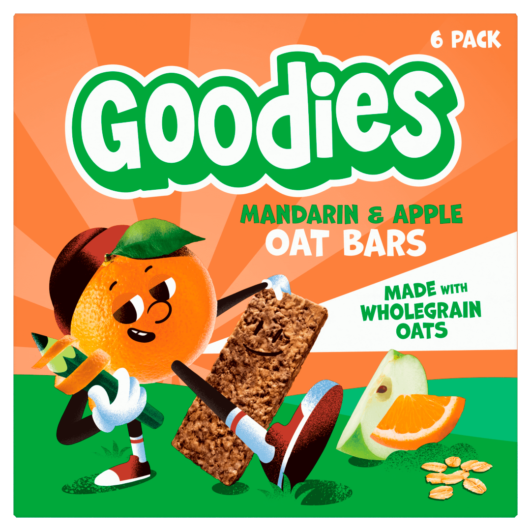 Goodies Mandarin Apple Oat Bars
