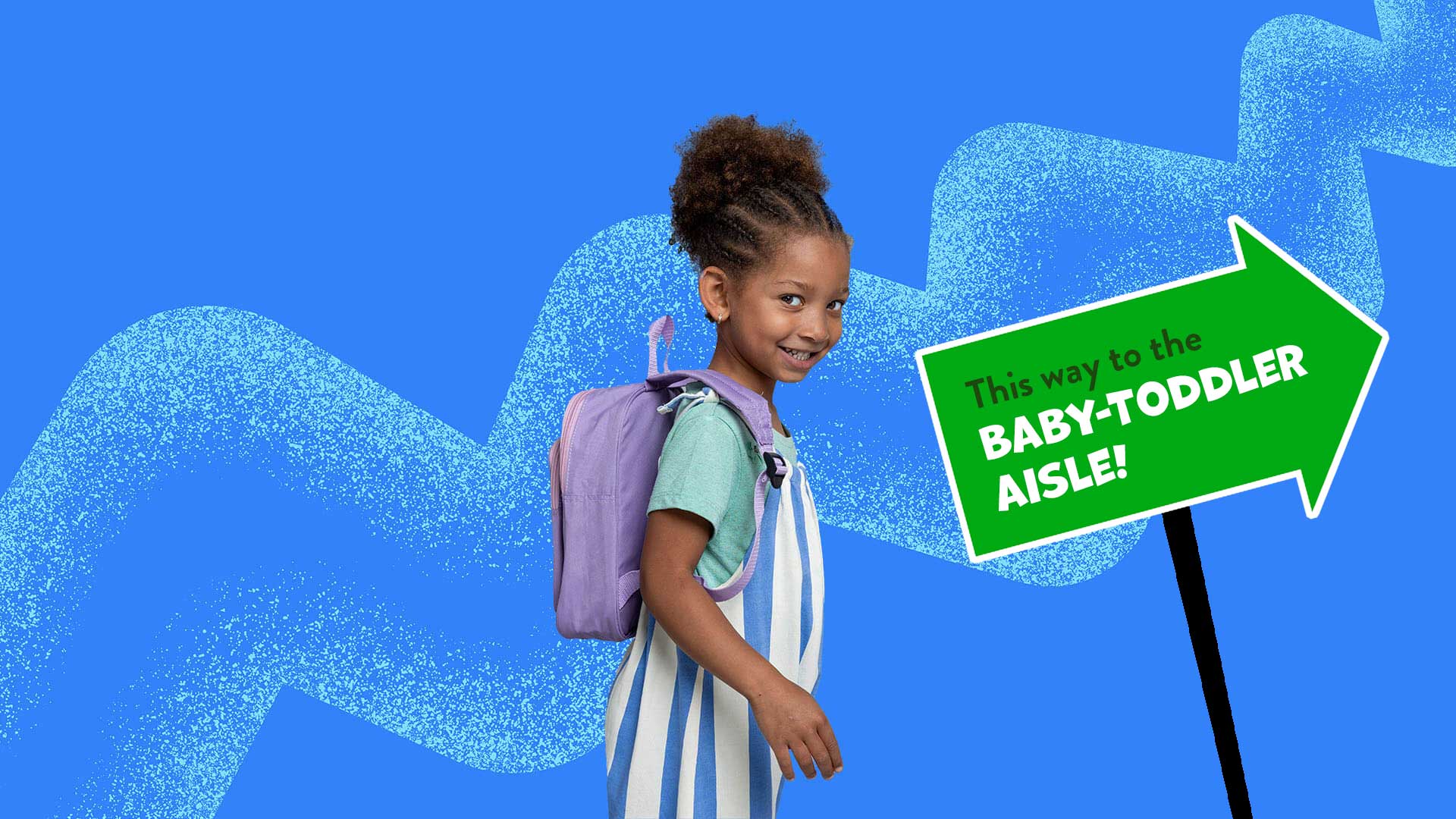 this way to the baby & toddler aisle