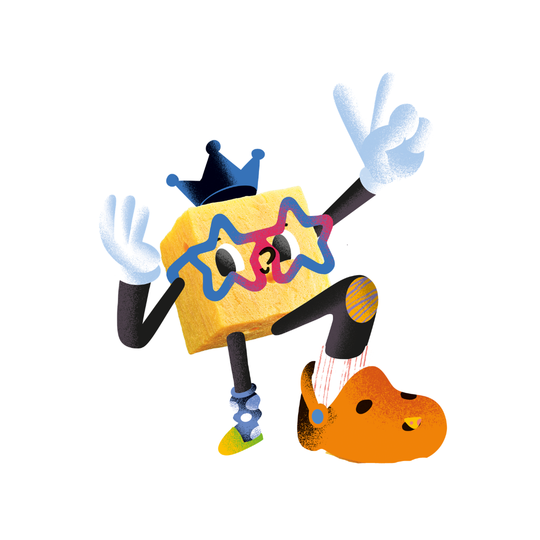 Chomp Cheese Goodies Character