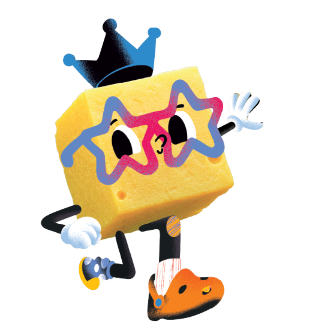 Chomp Cheese Goodies Character