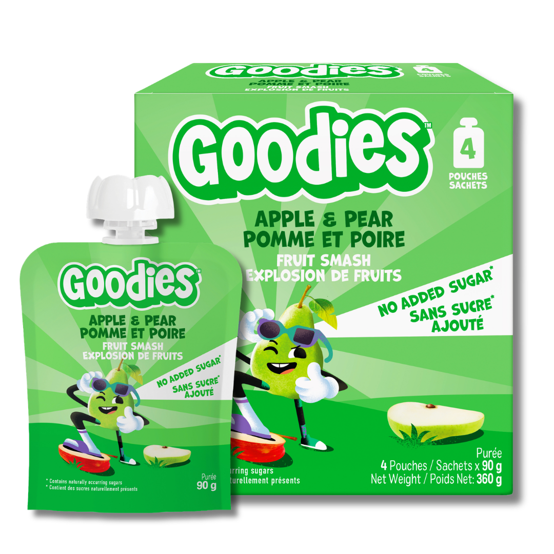 Goodies CA Apple & Pear Fruit Smash Pouch