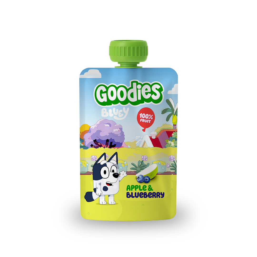 Goodies Bluey kapsička Jablko & borůvka